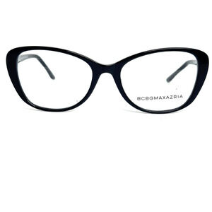BCBGMAXAZRIA FATIMA Black Eyeglasses Frame 52-17-140mm H16652